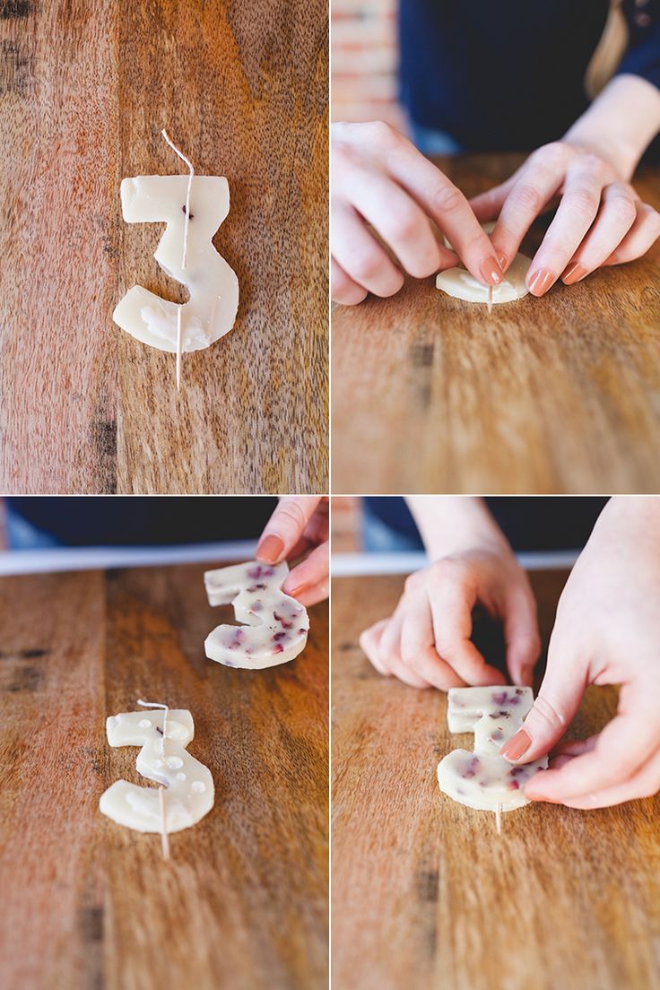 the process of making an ornament out of paper