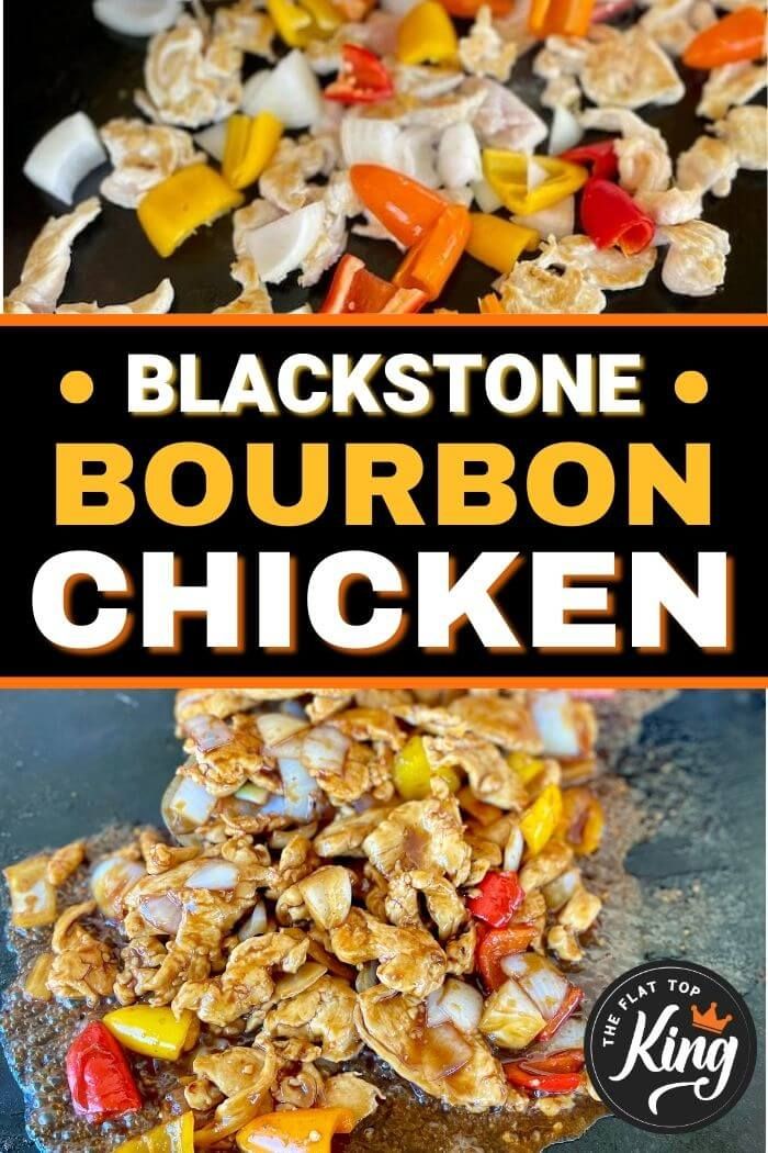 black stone bourbon chicken is an easy and delicious recipe that's ready in under 30 minutes