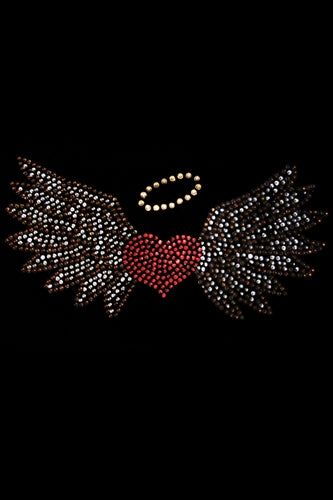 Heart with Wings & Halo Bandana- Many Colors - Posh Puppy Boutique Bedazzling Designs, Darkcore Png, Bedazzled Ideas, Rhinestone Shirt Designs, Typo Logo Design, Rhinestone Designs Pattern, Rhinestone Shirt, Dog Tutu, Disney Cups