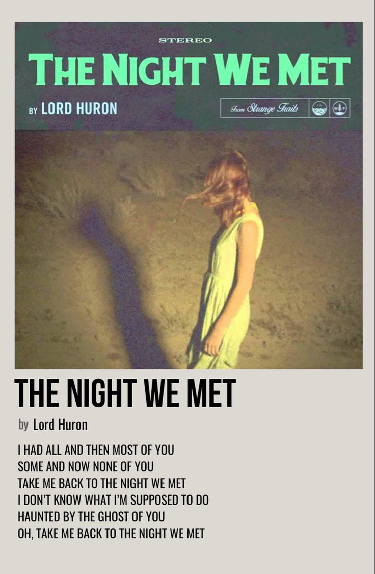 the night we met by lord hurton is featured in this book, with an image of