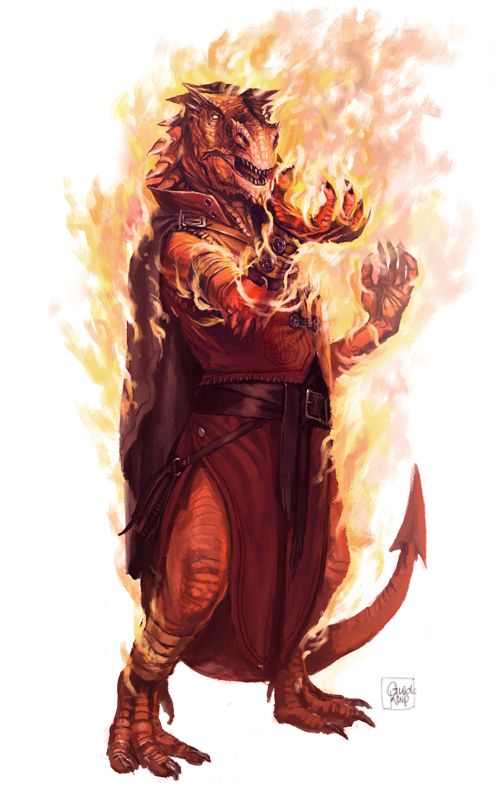 an image of a demon with fire coming out of it's mouth and hands