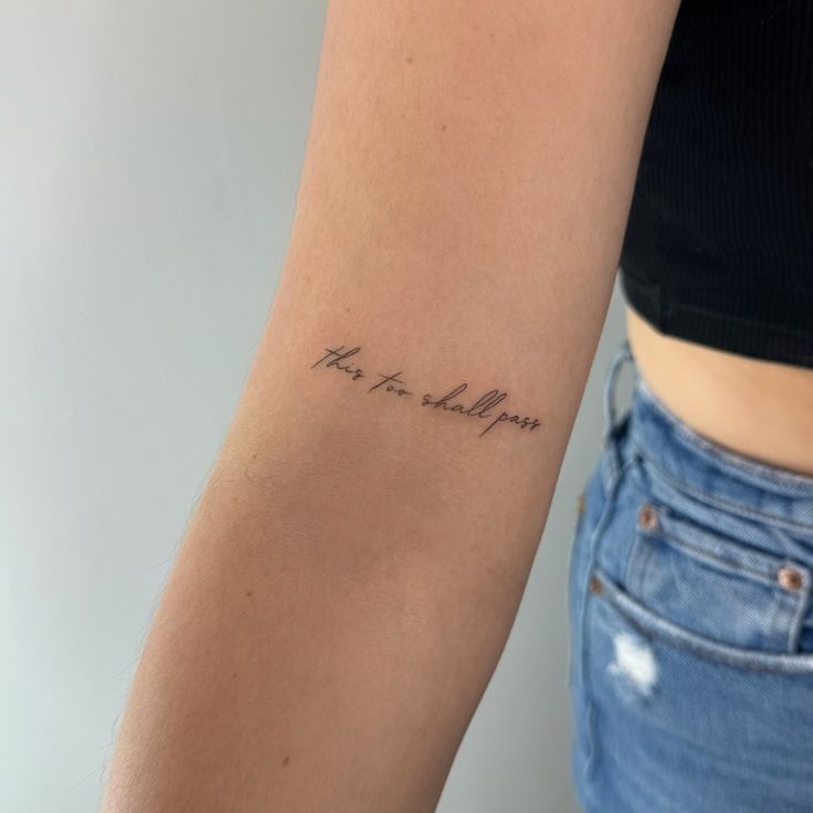 a woman's arm with a tattoo that says, there is always hope on it