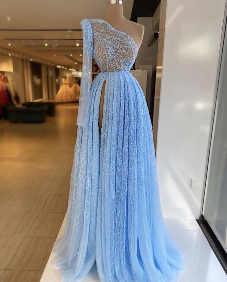 Prom Dresses One Shoulder, Soiree Dress, Elegant Dresses Classy, Glamour Dress, Dresses One Shoulder, A Line Prom Dresses, فستان سهرة, Pageant Dress, Gala Dresses