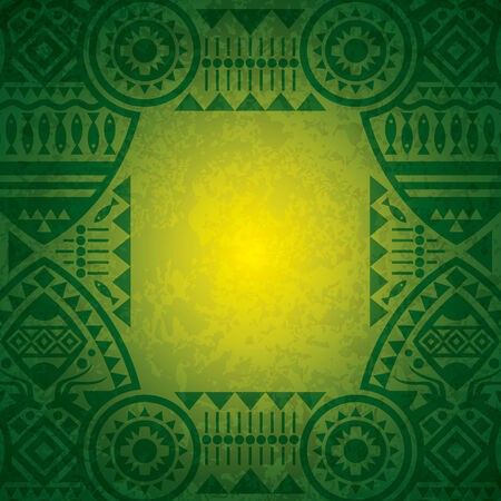 an abstract background with green and yellow colors royalty illustration