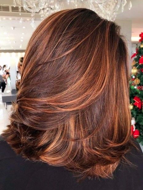 Black Women Brown Highlights, Caramel Highlights Red Hair, Mahogany Brown Hair Color Black Women, Strawberry Blonde Highlights Black Hair, Brown Balayage Black Women, Loreal Hicolor Light Auburn, Fall Silk Press, Autumn Hair Short, Winter Hair Color Ideas For Black Women