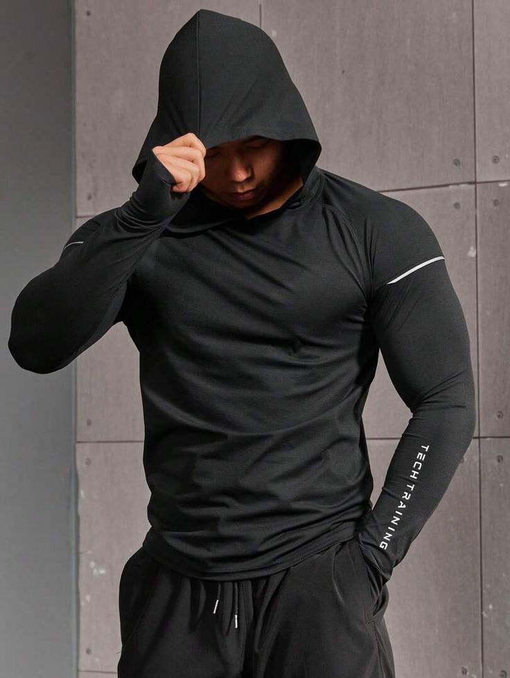 Athletic Wear Men, Active Wear Men, Black Gym Outfit, Men Sportswear, Men Activewear, Gym Wear Men, Gym Jacket, Men's Activewear, Running Shorts Men