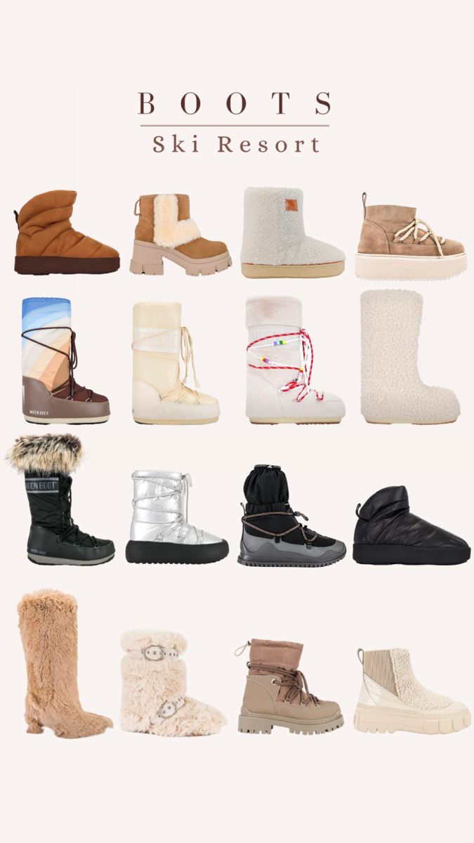 Ski boots linked all of them for you #fashion #ski #skiing #winterfashion #skiboots #winterboots #boots #skivacation #skiresort Ski Shoes, Ski Vacation, Great Outfits, New Chic, Ski Boots, Winter Snow Boots, Ski Trip, Mode Inspo, Resort Style