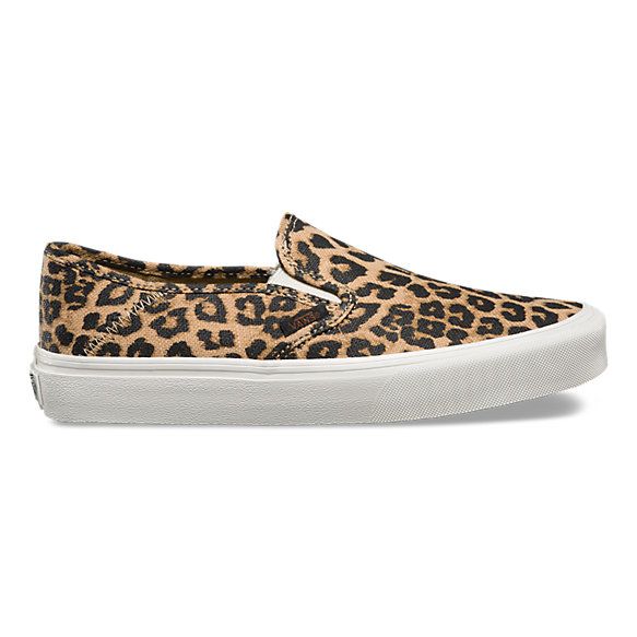 Slip-On SF Leopard Print Vans Outfit, Cool Vans Shoes, Leopard Print Vans, Vans Surf, Leopard Painting, Vans Outfit, Profile Silhouette, Chic Clothing, Vans Slip On