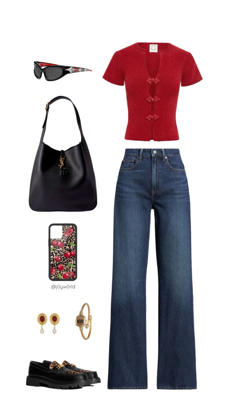 @j0yw0rld Basic Chic Outfit Summer, Summer 90s Outfits, Mary Jane Flats Outfit, Outfits With Mary Janes, Red Heels Outfit, Mary Jane Outfit, Iconic Shoes, Downtown Outfits, Flats Outfit