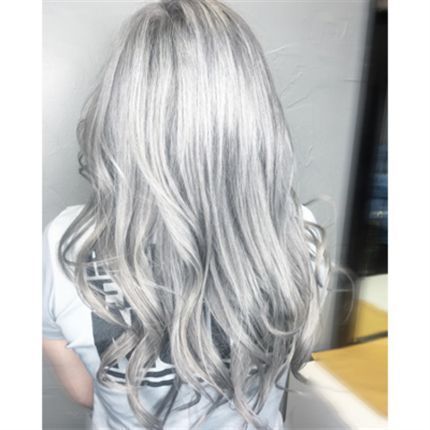 Silver And White Hair, White Gray Hair, White Silver Hair, Silver Middle Part Wig, Silver Hair Toner, Platinum Grey Wig, Platinum Silver Wig, Gray Silver Wig, Siliver Wig