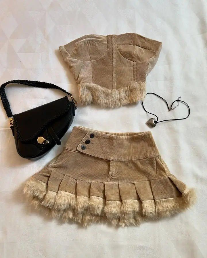 https://shoptery.com/collections/aesthetic-fashion/products/sexy-two-piece-sets?ref=6l38yava Pinterest Dress, Recipe Aesthetic, Patchwork Denim Skirt, Skirt Top Set, Vintage Denim Skirt, Mini Pleated Skirt, Womens Outfits, Shopping Clothes, Trendy Tree