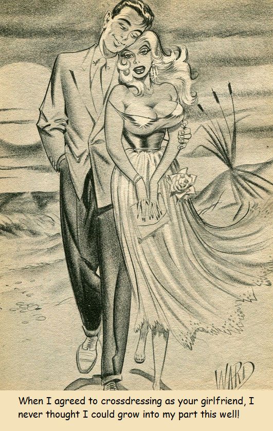 a drawing of a man and woman kissing on the beach