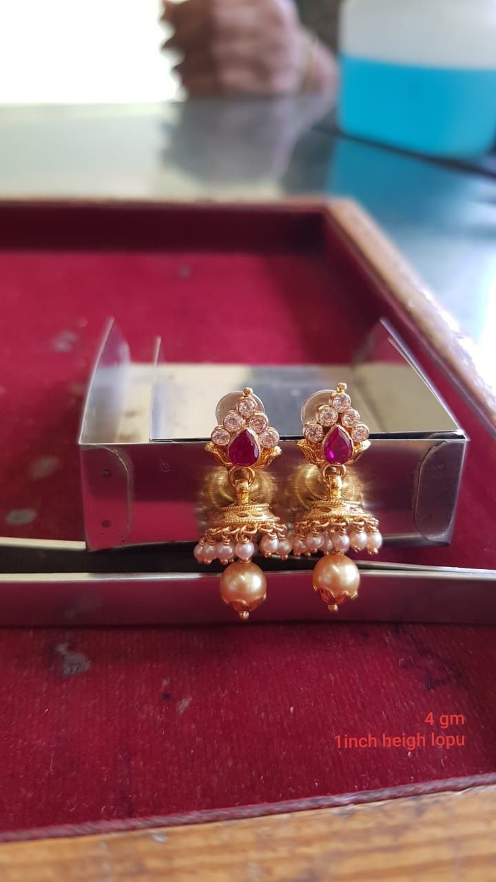 4 Gms Gold Earrings, 3 Gms Gold Earrings, Simple Small Earrings, 5gms Gold Earrings, Small Buttalu Earrings Gold Daily Wear, Gold Buttalu In 5 Grams, 5 Gms Gold Earrings, Kamalu Buttalu Gold, 3grams Gold Earrings Designs