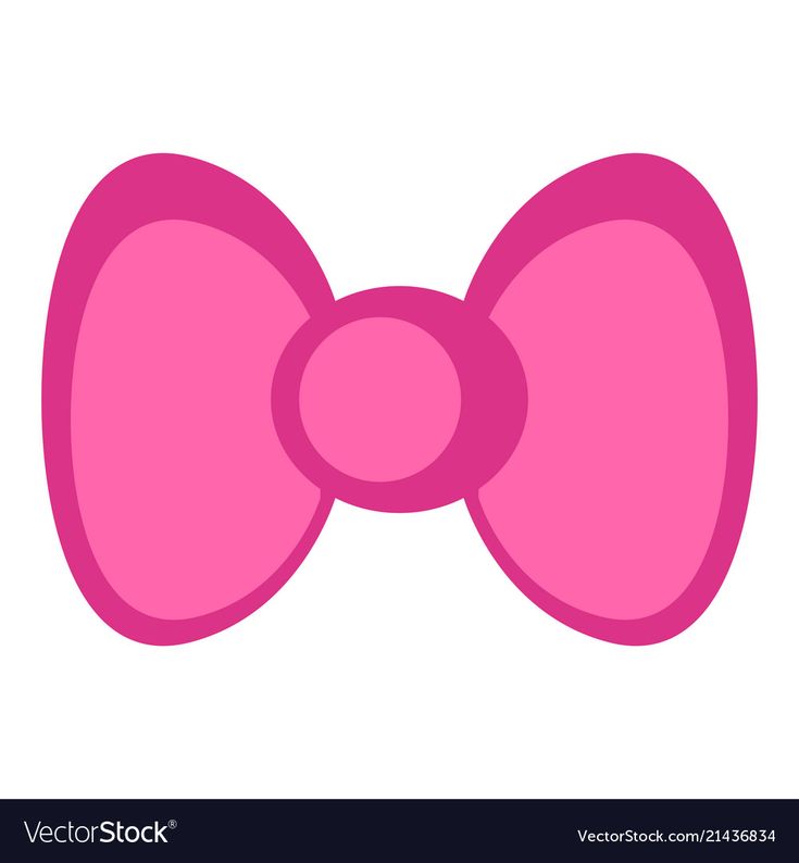 a pink bow tie icon on a white backgroung background eps1084