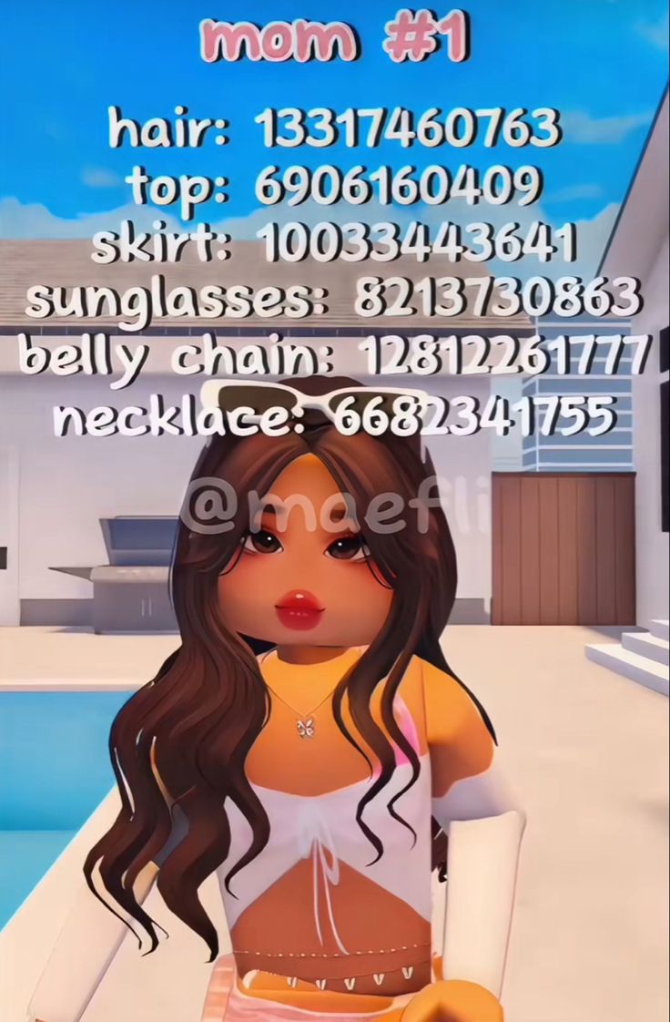 Roblox outfit codes:) | Coding, Roblox, Brown hair roblox id