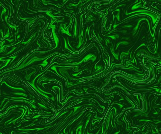 an abstract green and white background with wavy lines