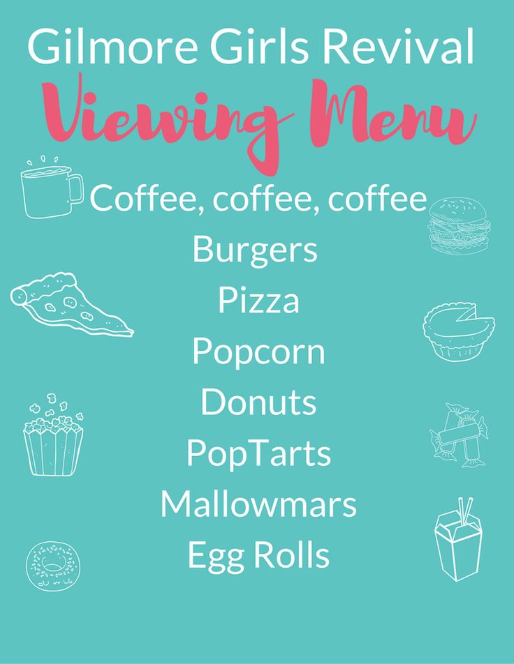 a menu with different types of food and drinks on the front, including coffee, pizza, doughnuts, donuts, pop tarts, mellows, mallows, and more