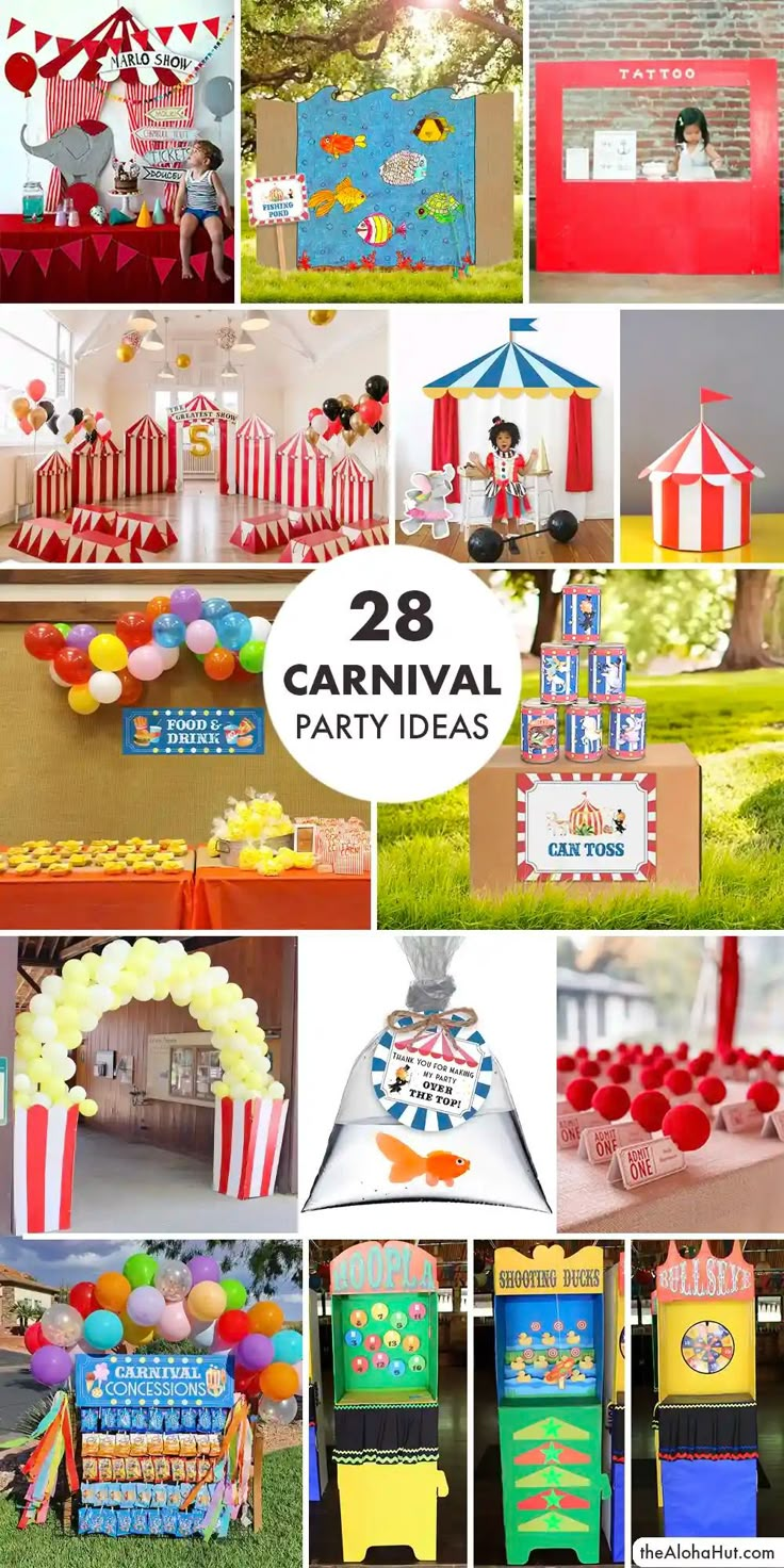 carnival party ideas for kids and adults