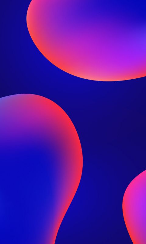 an abstract background with blue and red circles