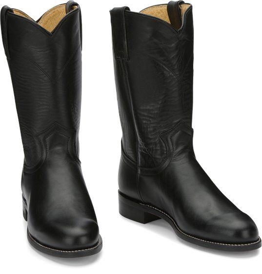 Justin Boots | Cora Black #L3703 Roper Boots, Justin Boots, Tall Women, Black Leather Boots, Leather Cover, Shoes Heels Boots, Shoes Women Heels, Black Boots, Leather Boots