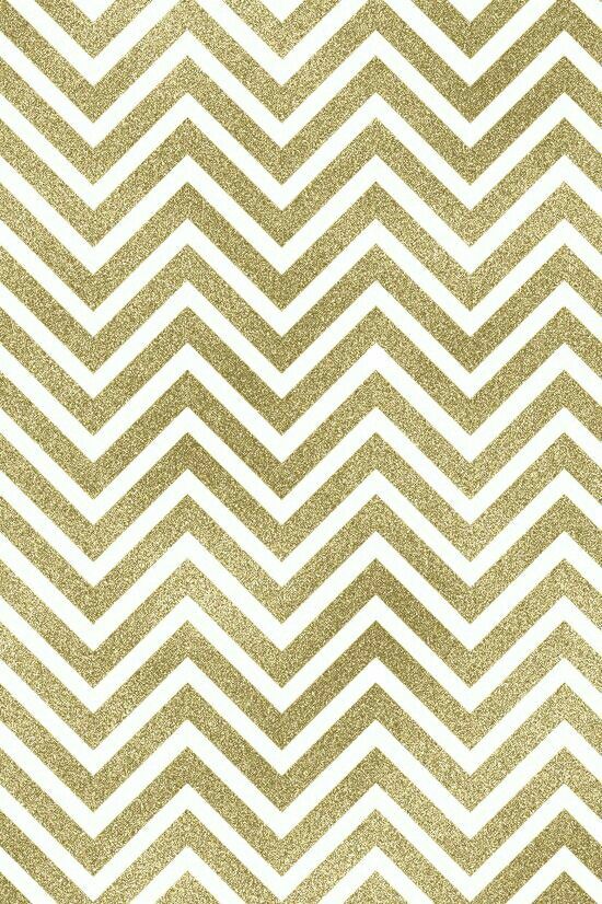 a gold and white chevroned pattern