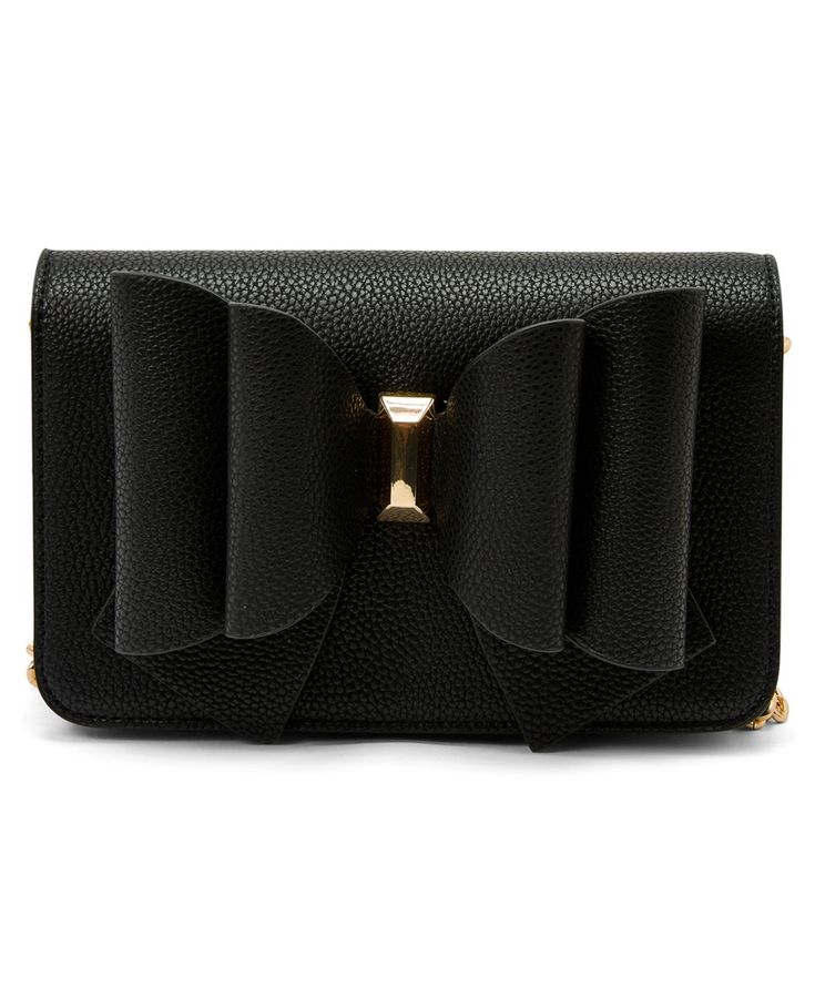 in stock Chic Formal Shoulder Bag With Bow, Black Formal Bag With Bow, Formal Black Bag With Bow, Black Rectangular Bag With Bow, Black Party Bags With Bow Detail, Black Bow Shoulder Bag For Party, Chic Crossbody Shoulder Bag With Bow, Elegant Crossbody Shoulder Bag With Bow, Elegant Black Bag With Bow