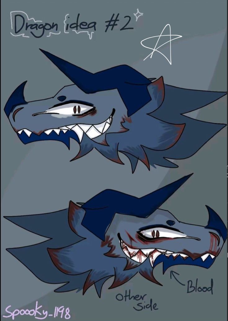 three different types of shark heads with their mouths open