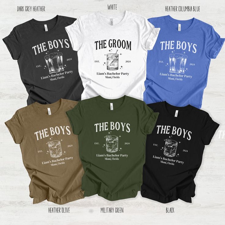 📌Bachelor Comfort Color Shirt, gift for friend, bachelor gifts, bachelor party shirt, wedding party, funny bachelor crew shirt, group shirts, friend matching shirts📌 UPGRADE PRINT        This item can be for a name, event, or short phrase you would like to put on your shirt or sweatshirt         back or sleeve. Please clic on this link: https://www.etsy.com/listing/1577755265 📍T-Shirt Comfort Colors 1717📍 https://woventangleddesign.etsy.com/listing/1712344670 📍Sweatshirt Gildan 18000📍 🎆🏷 Groomsmen Shirt, Wedding Shirt Ideas, Bachelor Ideas, Groomsmen T Shirts, Bachelor Party Gifts For Guys, Bachelor Party Ideas For Guys, Bachlor Party Shirts, Groomsmen Tshirt Ideas Funny, Bachelor Party Ideas