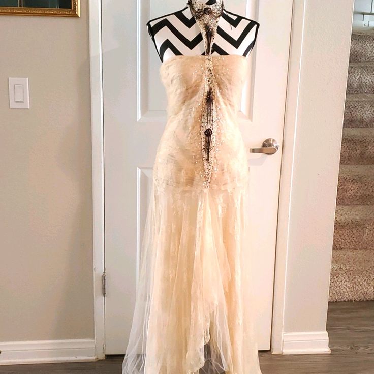 Embellished Lace Maxi Dress For Wedding, Strapless Embellished Wedding Maxi Dress, Strapless Embellished Maxi Dress For Wedding, Caterina Dress, Floral Gown Dress, Goddess Maxi Dress, Lulus Maxi Dress, Aloha Dress, Patio Dress