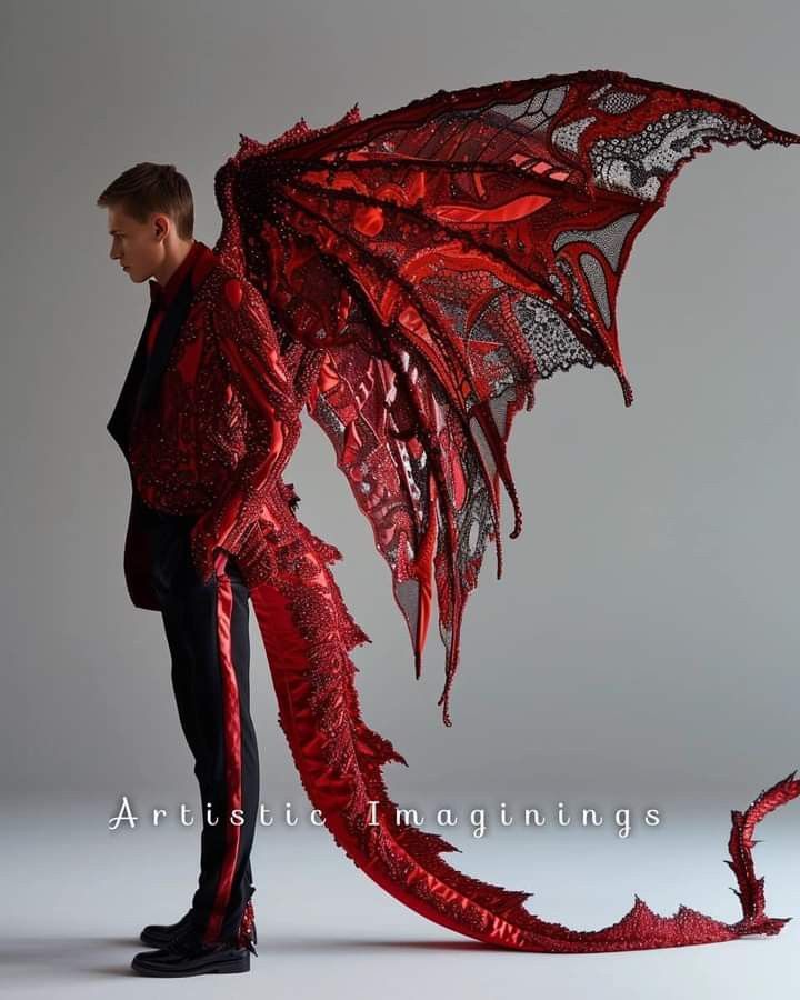 Dragon Wing Costume, Female Dragon Costume, Dragon Fashion Design, Dragon Core Outfits, Dragon Wings Cosplay, Dragon Inspired Outfits, Dragon Halloween Costume, Dragon Cosplay, Funny Optical Illusions