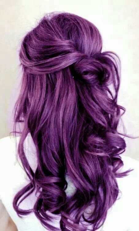 Purple Princess Beauty, Everyday Hair, Elegant Wedding Hair, Fishtail Braid, Trendy Hair, Short Hairstyle, Wedding Hair And Makeup, Hair Envy, Brown Hair Colors