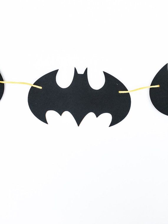 Batman Inspired Garland | Batman Logo Banner | Batman Birthday Decor |  Batman Party Decor… | Cumpleaños batman, Decoraciones de batman, Fiestas de  cumpleaños batman