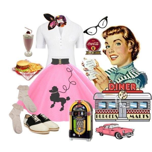 American Diners, 50's Diner, Diner Party, 50s Diner, Sock Hop, Retro Diner, American Diner, Pink Outfits, 1950s Fashion