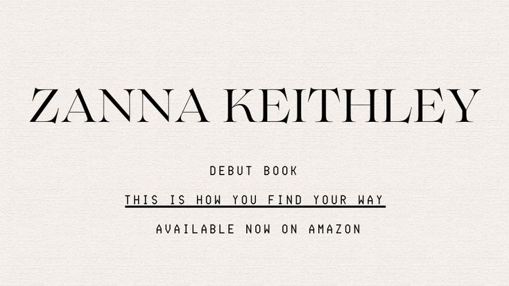 Zanna Keithley｜Author and Poet