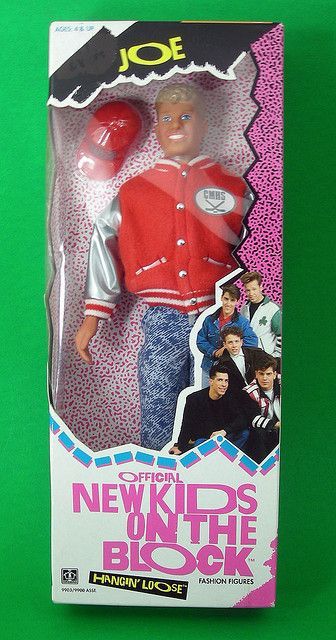 the new kids on the block doll is in its box