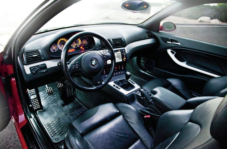 the interior of a car is clean and ready to be driven