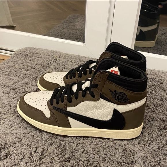 Nike Air Jordan 1 Travis Scott, Jordan Shoes Travis Scott, All Travis Scott Shoes, Travis Scott X Air Jordan 1, Travis Scotts Shoe, Travis Scott Jordan 1 High Outfit, Nike Shoes Travis Scott, Air Jordans Travis Scott, Nike Retro 1 Jordan