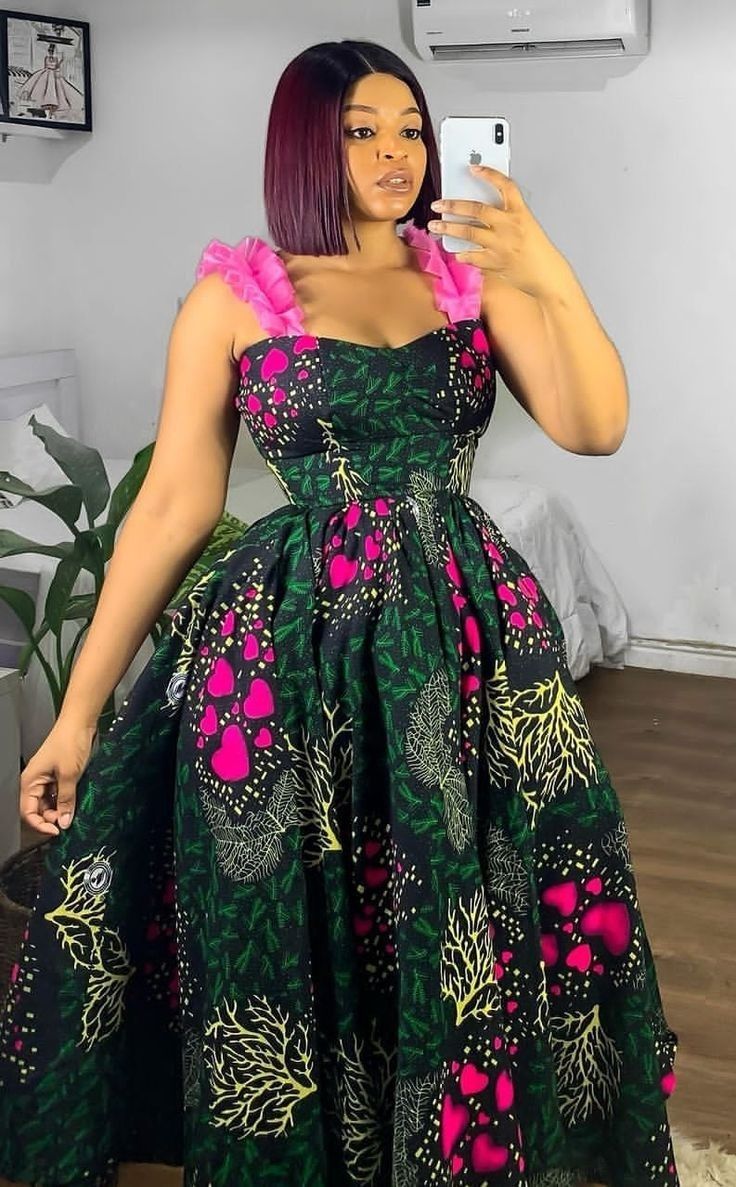 Cold Shoulder Dress Casual, Ankara Prom Dress, Gown Ankara, African Print Maxi Dress, Ankara Long Gown, African Attire Dresses, Ankara Long Gown Styles, Dress Ankara, Ankara Designs