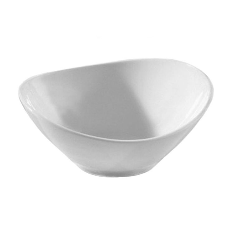 a white bowl on a white background