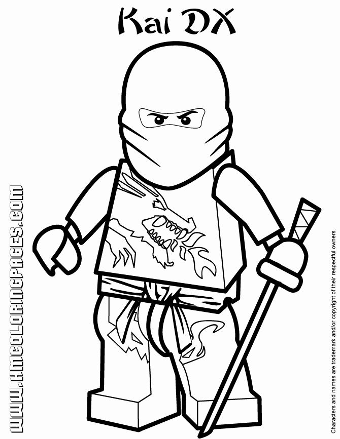 34+ Coloring Page Ninjago