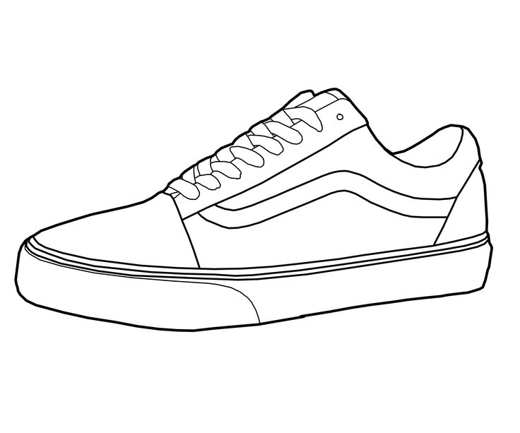 Vans Shoe Drawings Custom Vans Old Skool, Vans Wallpaper, Van Drawing, Outfits With Vans, Sneakers Sketch, Shoe Template, Sneakers Drawing, Shoe Sketches, Shoe Design Sketches