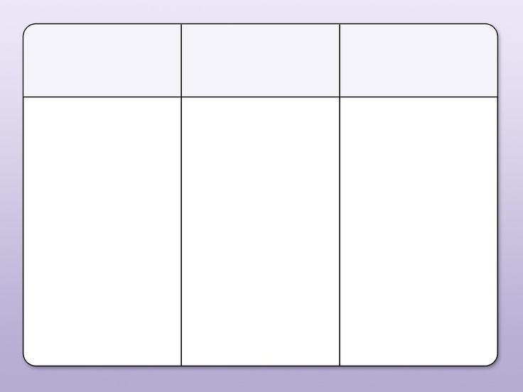 a four paneled white board with purple background