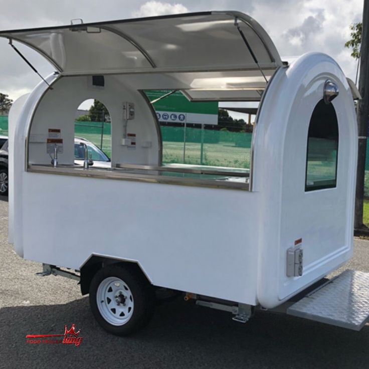 Food Trailer Safety Inspection, King Food, Stainless Steel Counters, Food Truck Design, Food Trailer, Horse Trailer, Fresh Water Tank, Premium Packaging, Truck Design