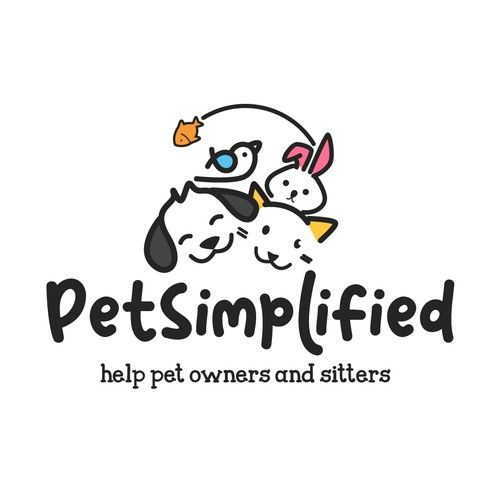 the logo for petsimplied helps pet owners and sitters