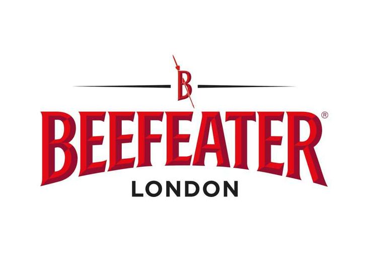 beefeater london logo on a white background