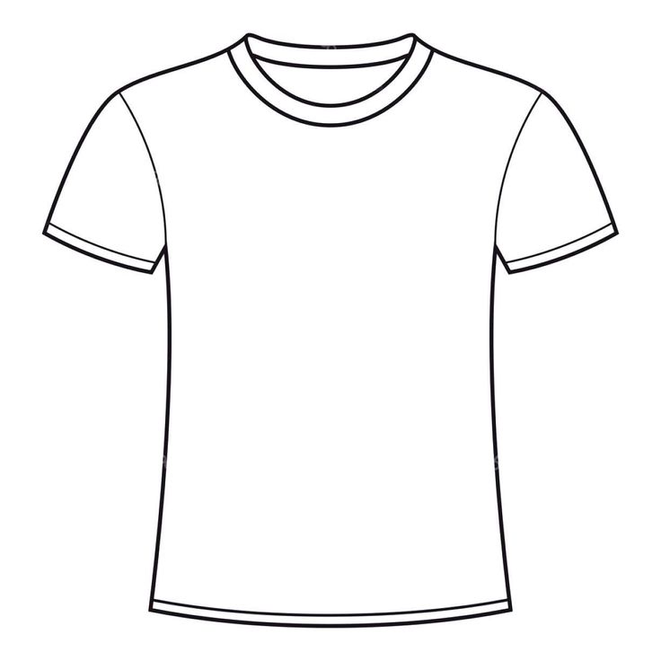 a white t - shirt on a white background