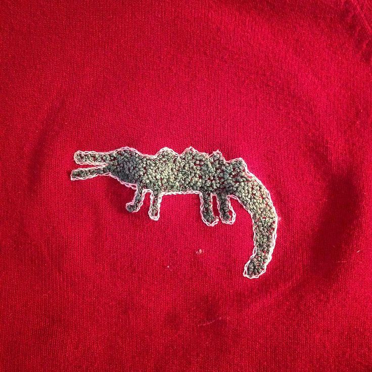 DIY fake lacoste embroidery Lacoste Knitwear, Embroidery, Instagram Posts, Drawings, Instagram