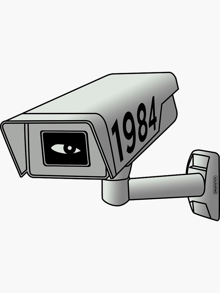 an image of a security camera with the number 1994 on it's face and eyes