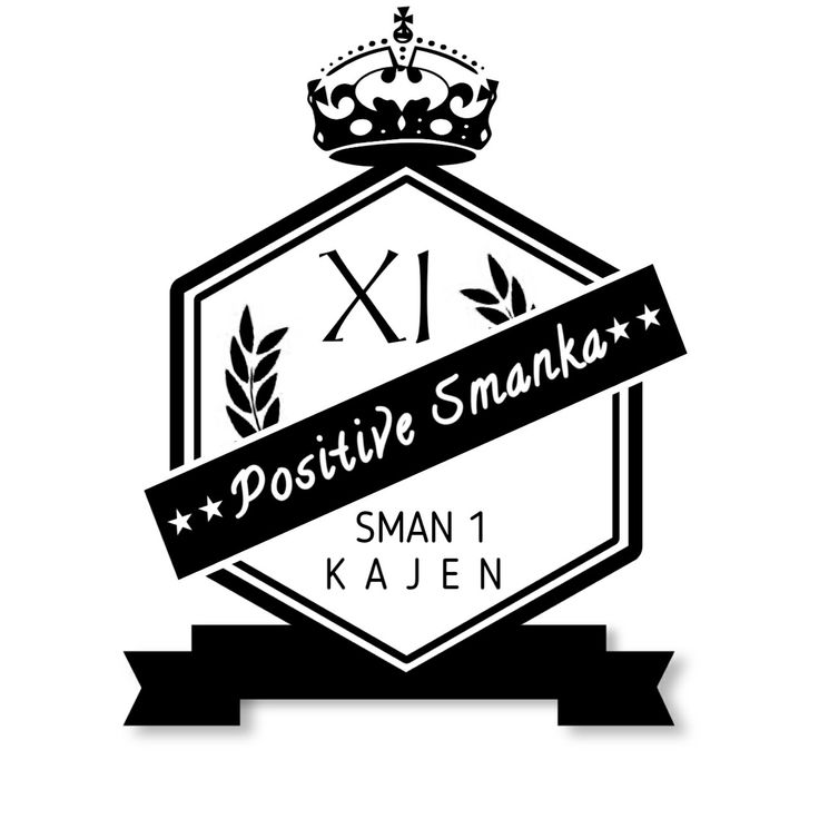 a black and white logo with the words positive smakka on it's side