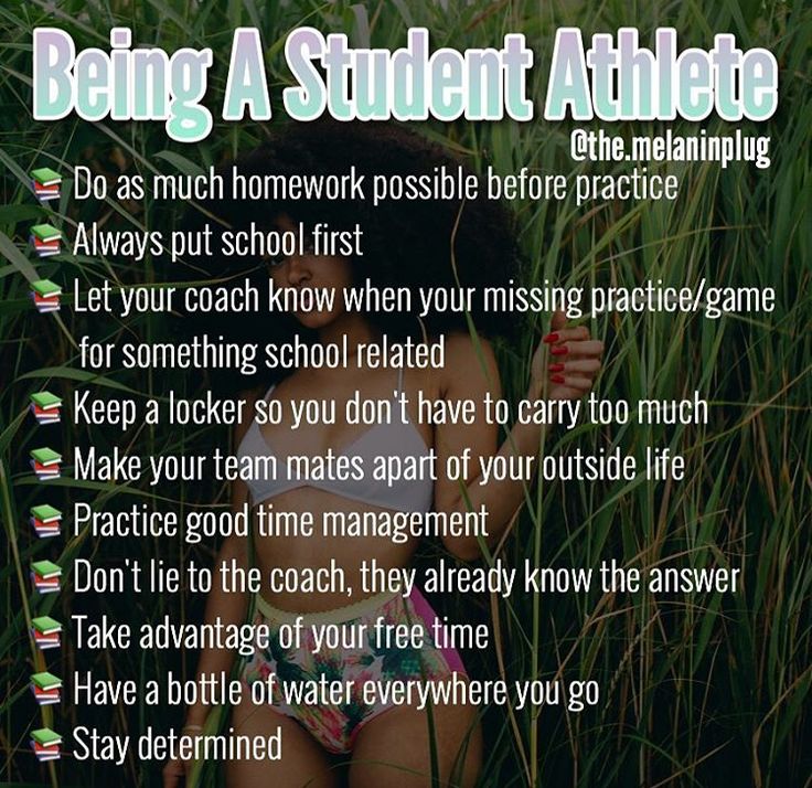 a girl standing in tall grass with the words being a student athlete